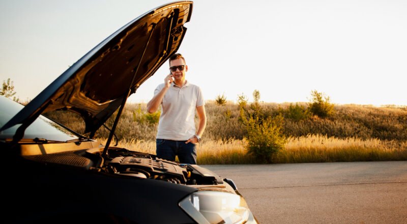carro quebrado seguro